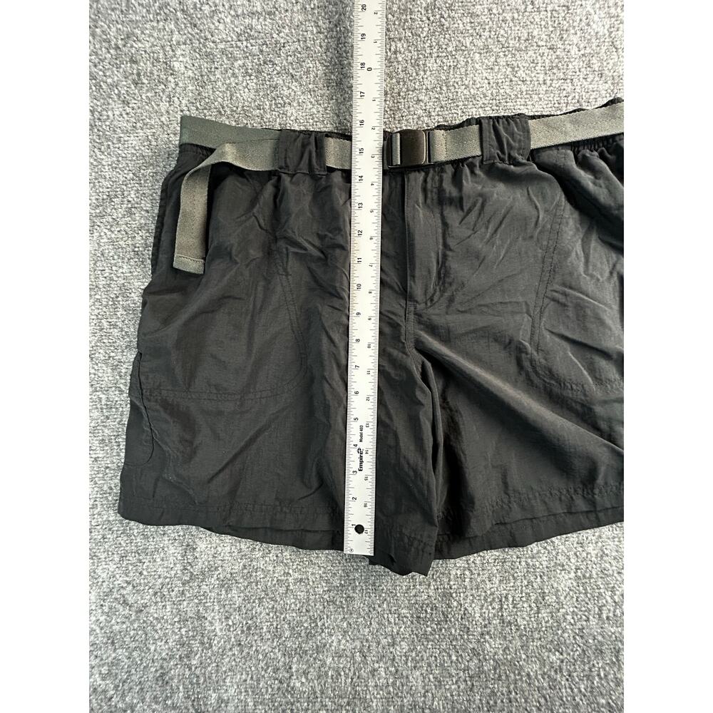 Columbia PFG Women's Black Nylon Fishing Shorts Belted Size XL - Picture 10 of 11